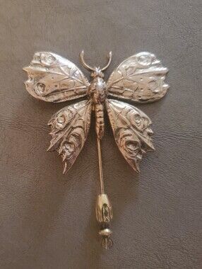 Vintage Butterfly Stick Pen